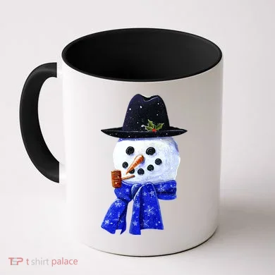 Snowman Smile Coffee Mug
