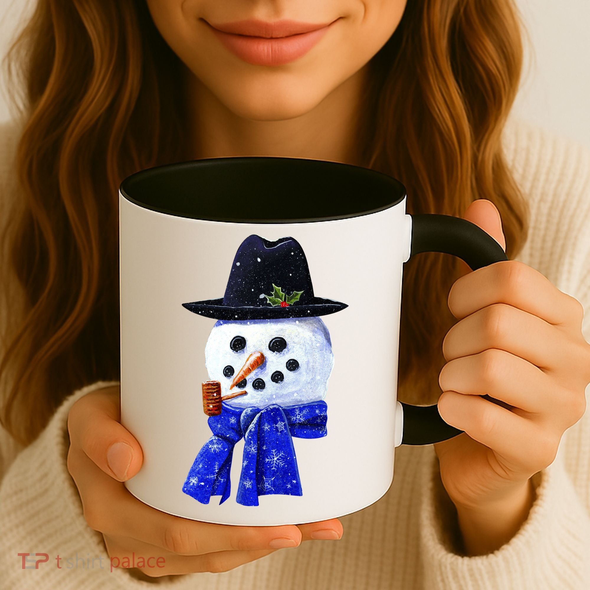 Snowman Smile Coffee Mug
