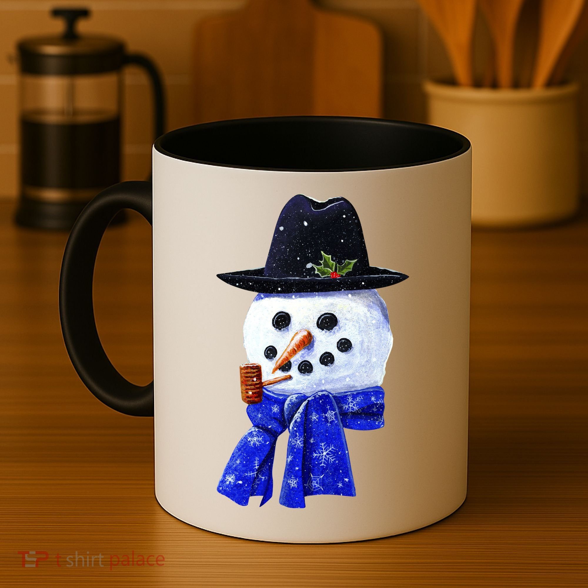 Snowman Smile Coffee Mug