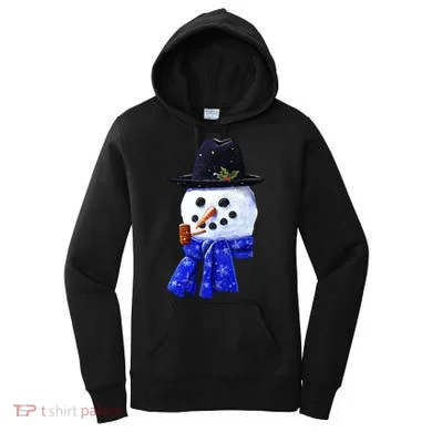 Snowman Smile Women's Hoodie