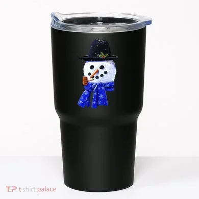 Snowman Smile Tumbler