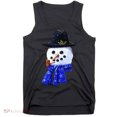 Snowman Smile Tank Top