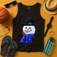 Snowman Smile Tank Top thumb 4
