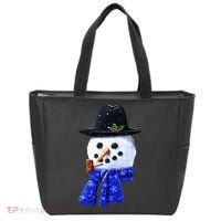 Snowman Smile Tote Bag thumb 0