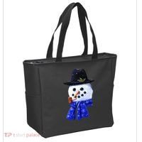 Snowman Smile Tote Bag thumb 2