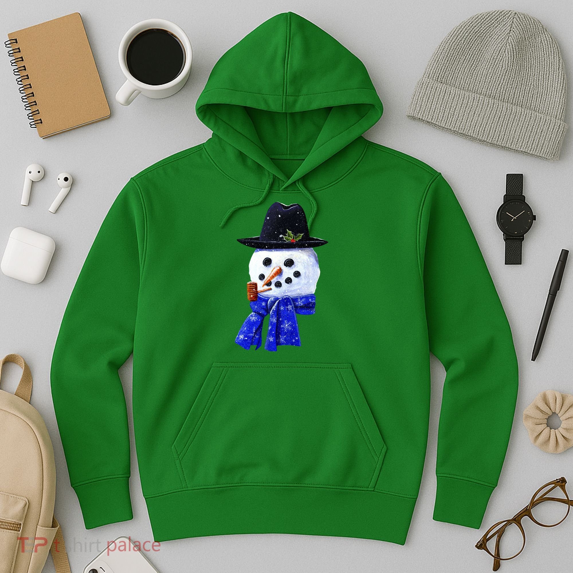 Snowman Smile Hoodie