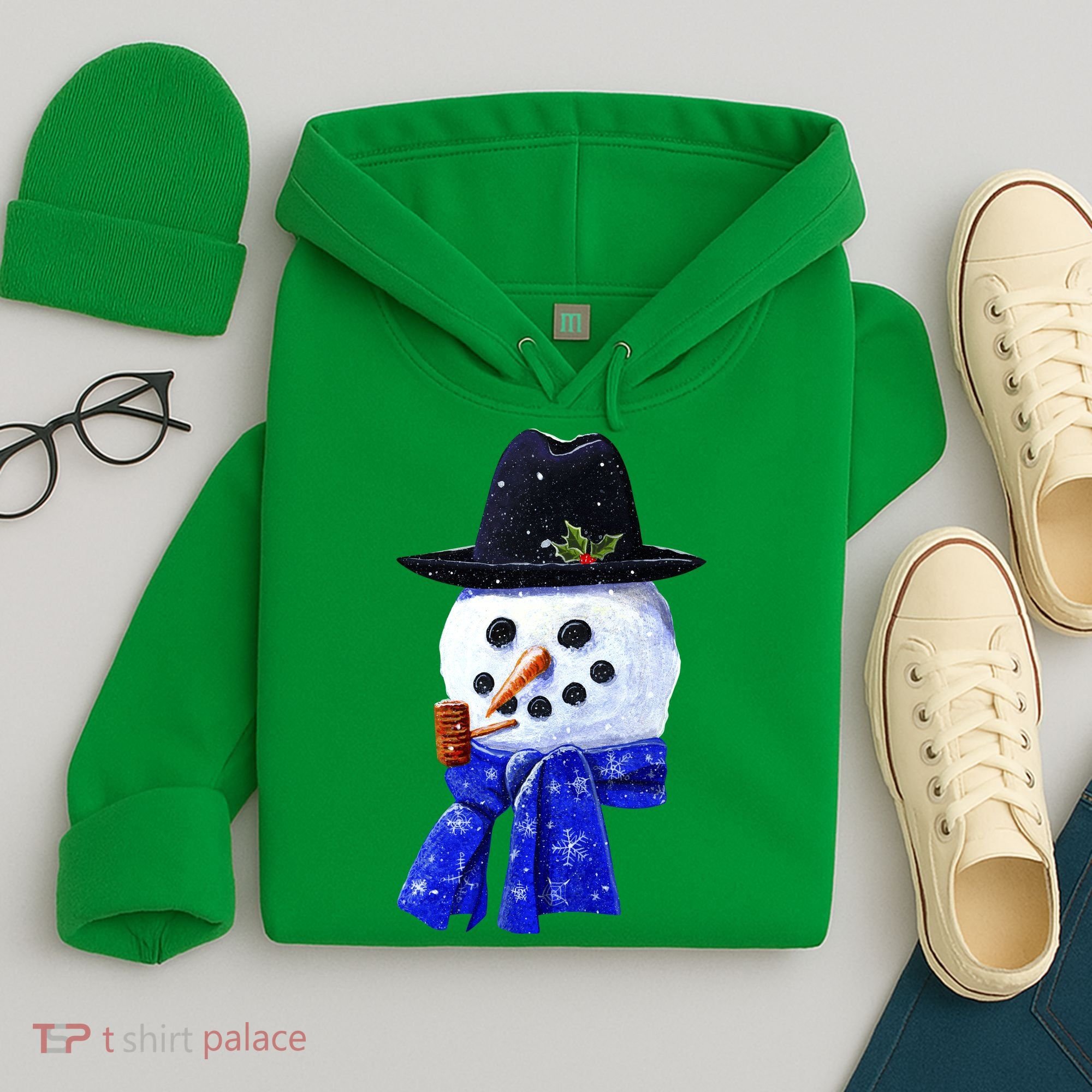 Snowman Smile Hoodie