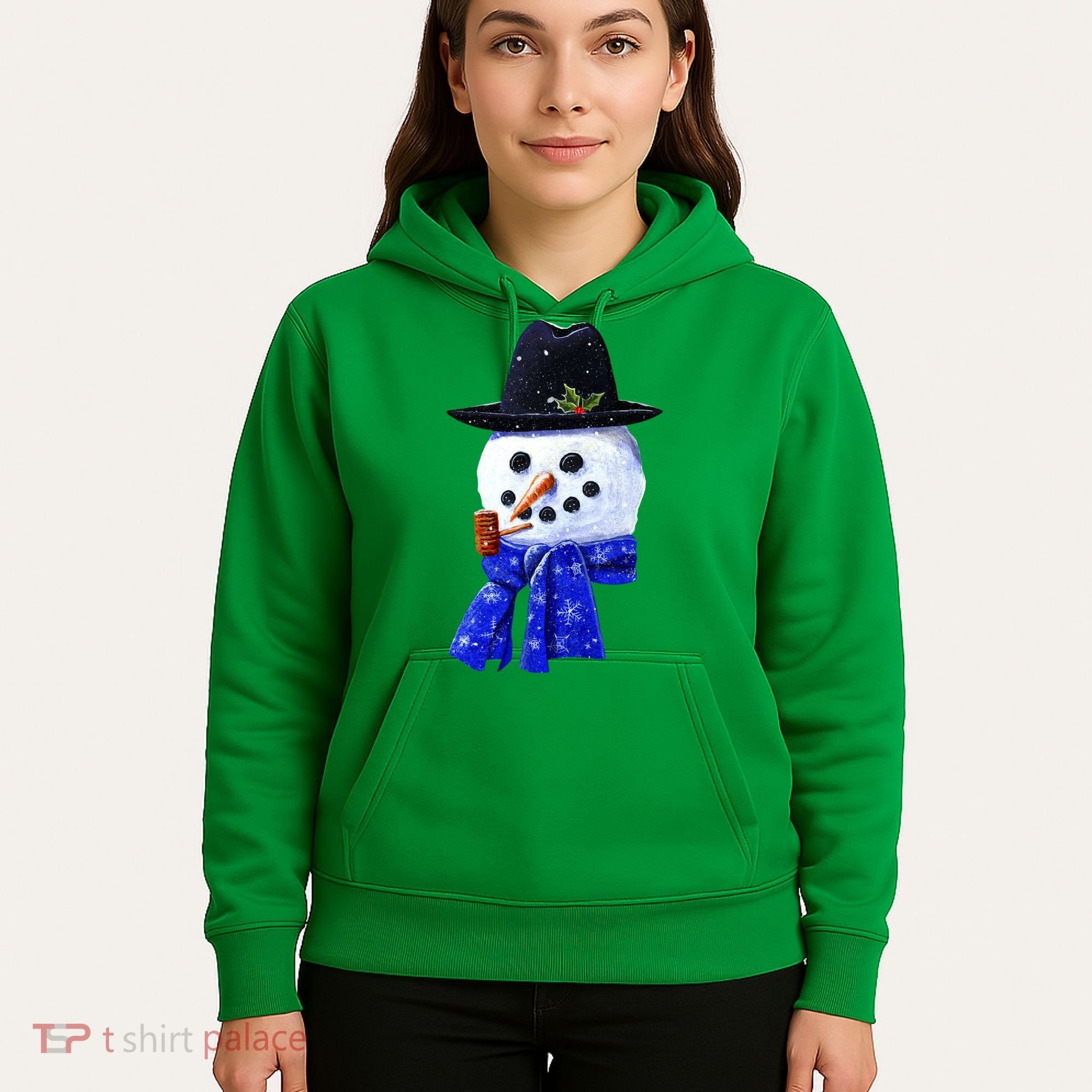 Snowman Smile Hoodie