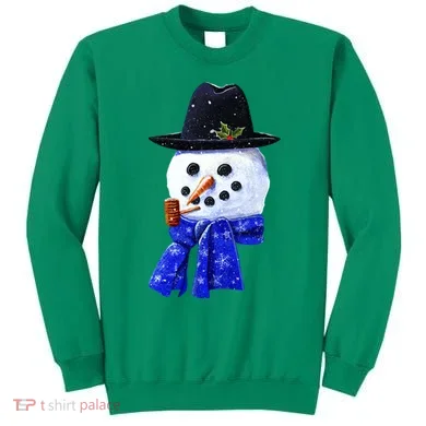 Snowman Smile Sweatshirt