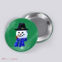 Snowman Smile Button thumb 0