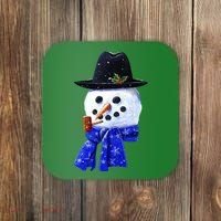 Snowman Smile Coaster thumb 0