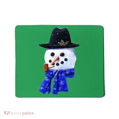 Snowman Smile Mousepad