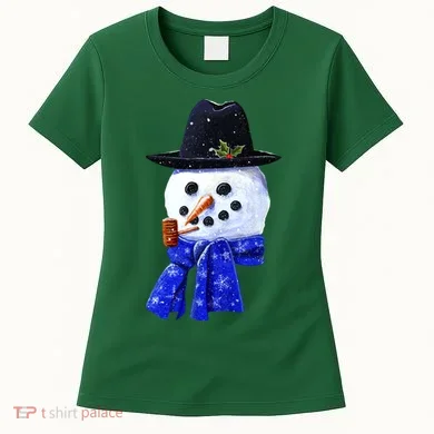 Snowman Smile Women's T-Shirt