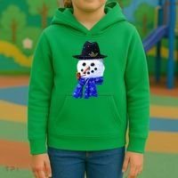 Snowman Smile Kids Hoodie thumb 3