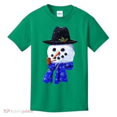 Snowman Smile Kids T-Shirt