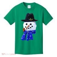 Snowman Smile Kids T-Shirt thumb 0