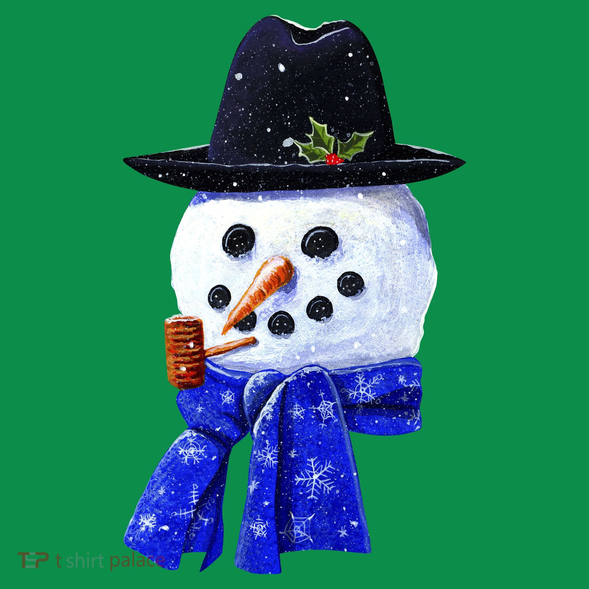 Snowman Smile Kids T-Shirt