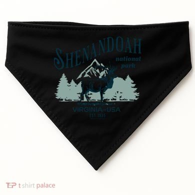 Shenandoah National Park USA-Made Doggie Bandana
