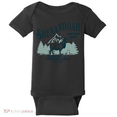 Shenandoah National Park Baby Bodysuit
