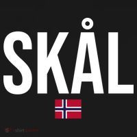 Skal Norwegian Phrase Saying Gift Cheers In Norway Long Sleeve Shirt thumb 2