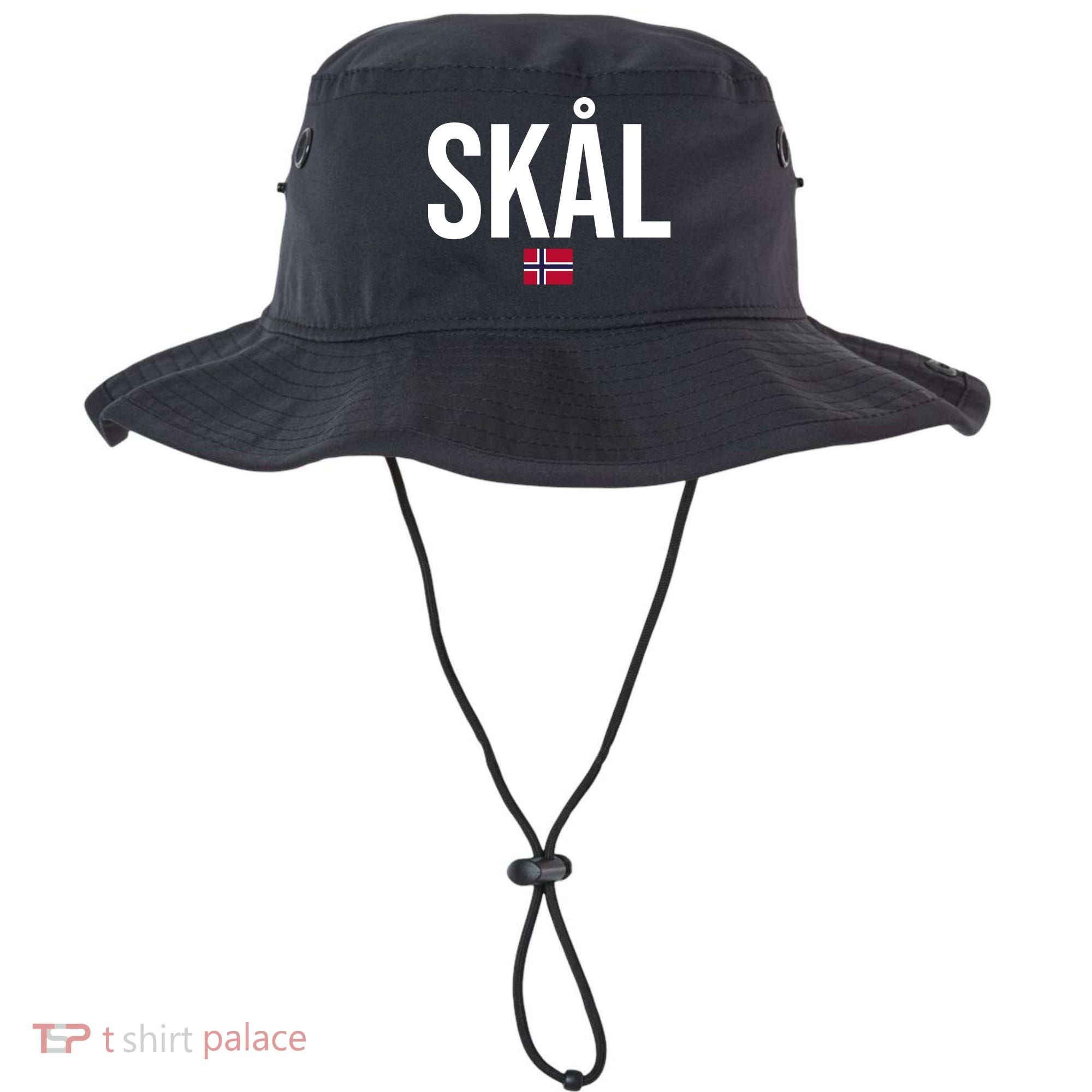 Skal Norwegian Phrase Saying Gift Cheers In Norway Bucket Hat