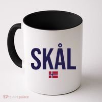 Skal Norwegian Phrase Saying Gift Cheers In Norway Coffee Mug thumb 0