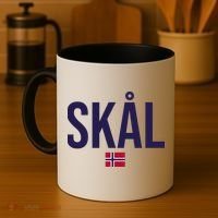 Skal Norwegian Phrase Saying Gift Cheers In Norway Coffee Mug thumb 4