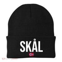 Skal Norwegian Phrase Saying Gift Cheers In Norway Beanie thumb 0