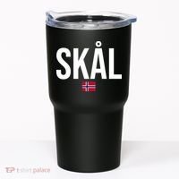 Skal Norwegian Phrase Saying Gift Cheers In Norway Tumbler thumb 0