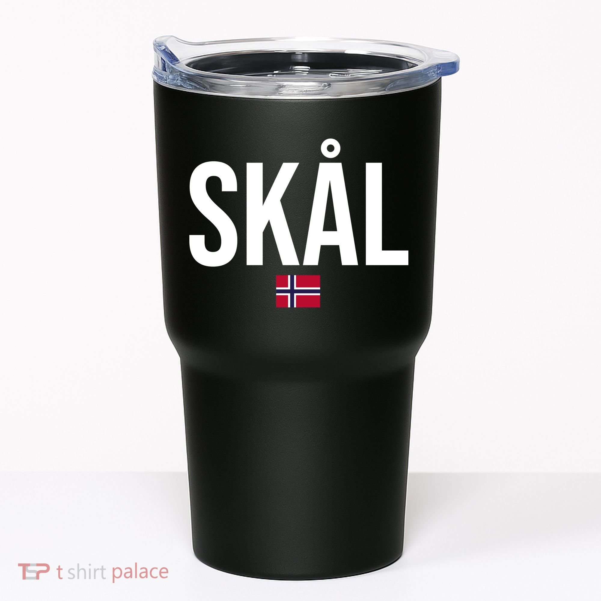 Skal Norwegian Phrase Saying Gift Cheers In Norway Tumbler
