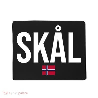 Skal Norwegian Phrase Saying Gift Cheers In Norway Mousepad