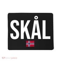 Skal Norwegian Phrase Saying Gift Cheers In Norway Mousepad thumb 0