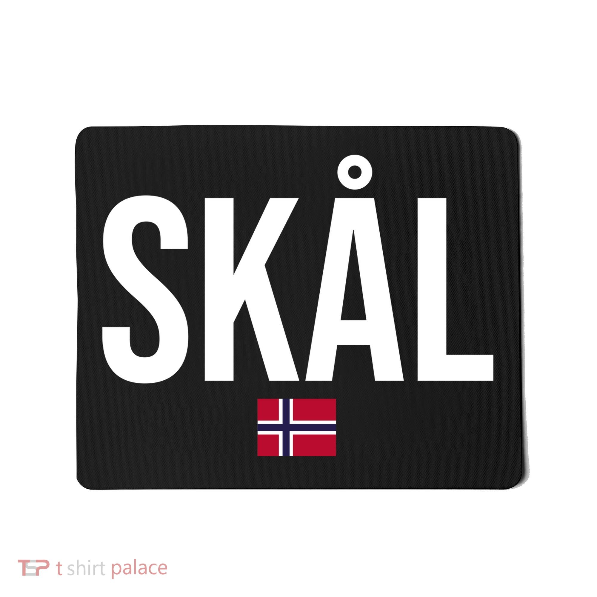 Skal Norwegian Phrase Saying Gift Cheers In Norway Mousepad