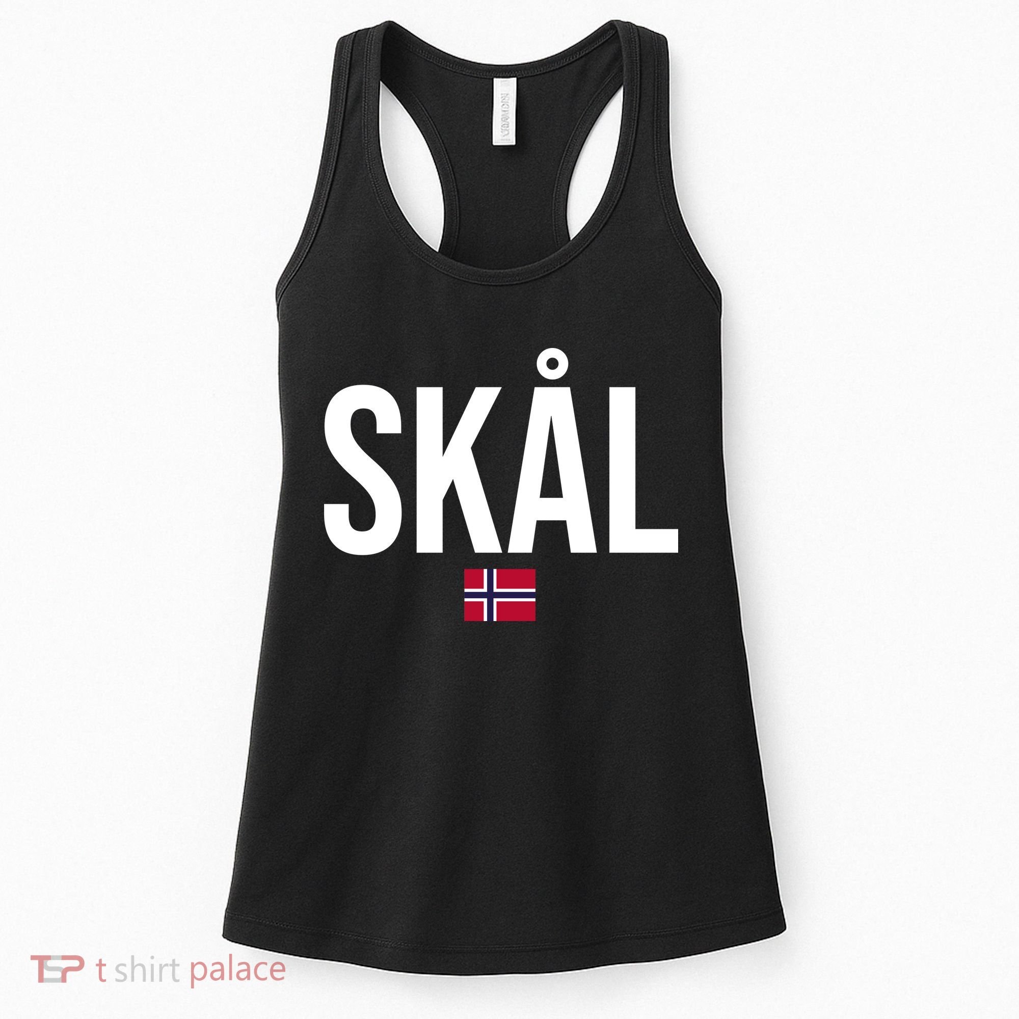 Skal Norwegian Phrase Saying Gift Cheers In Norway Women's Tank Top