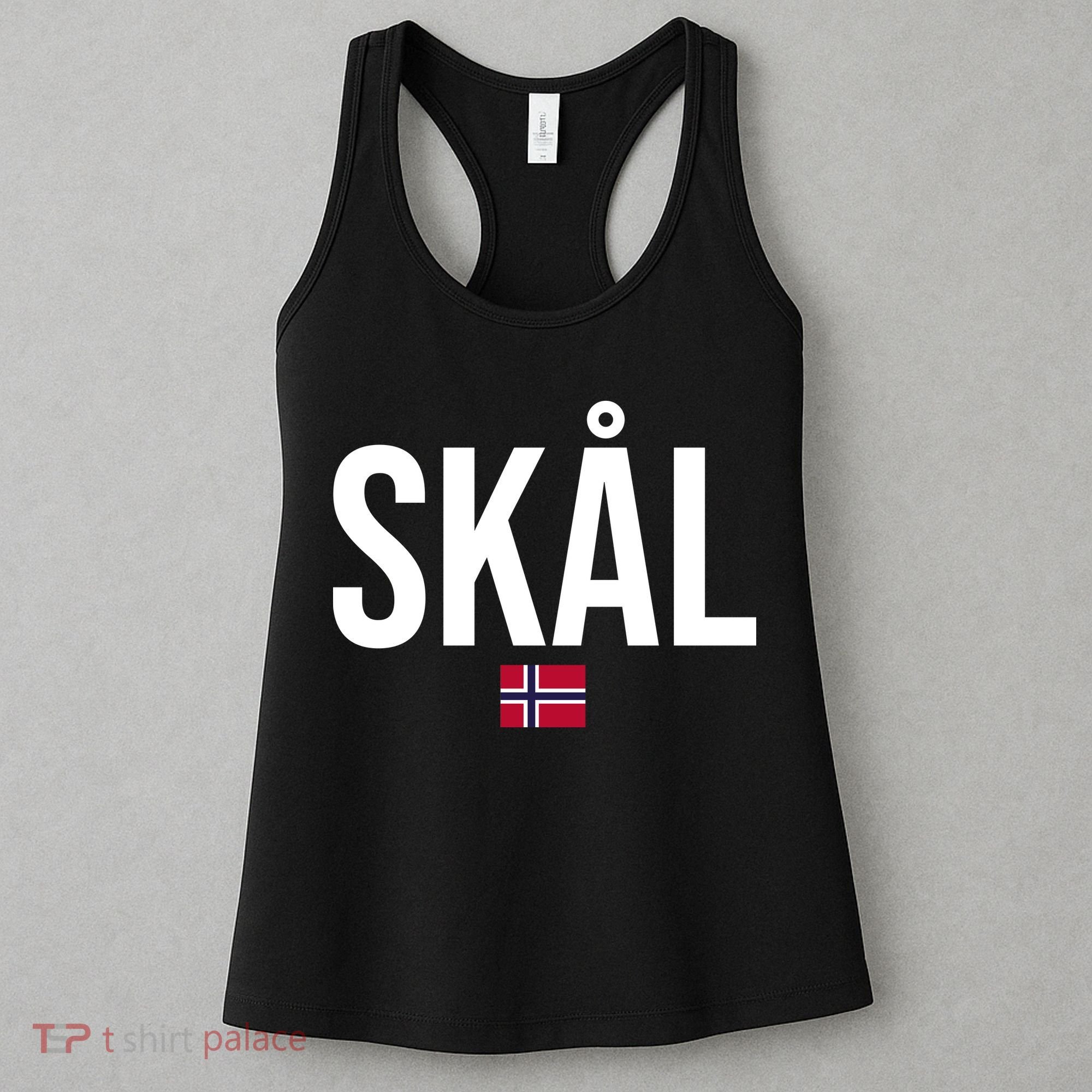 Skal Norwegian Phrase Saying Gift Cheers In Norway Women's Tank Top