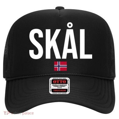 Skal Norwegian Phrase Saying Gift Cheers In Norway Hat