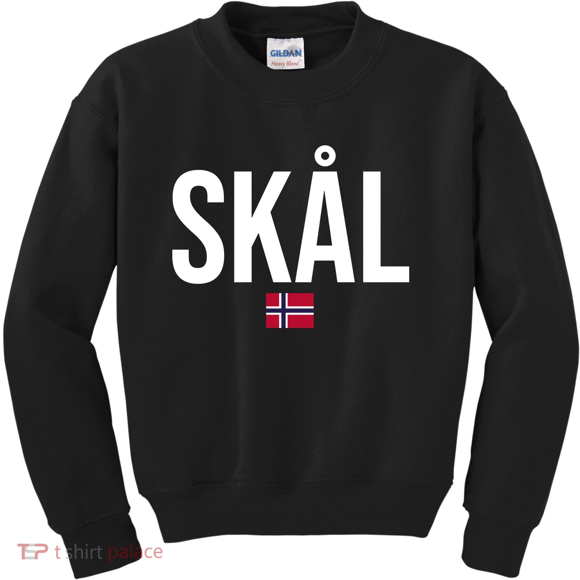 Skal Norwegian Phrase Saying Gift Cheers In Norway Kids Sweatshirt