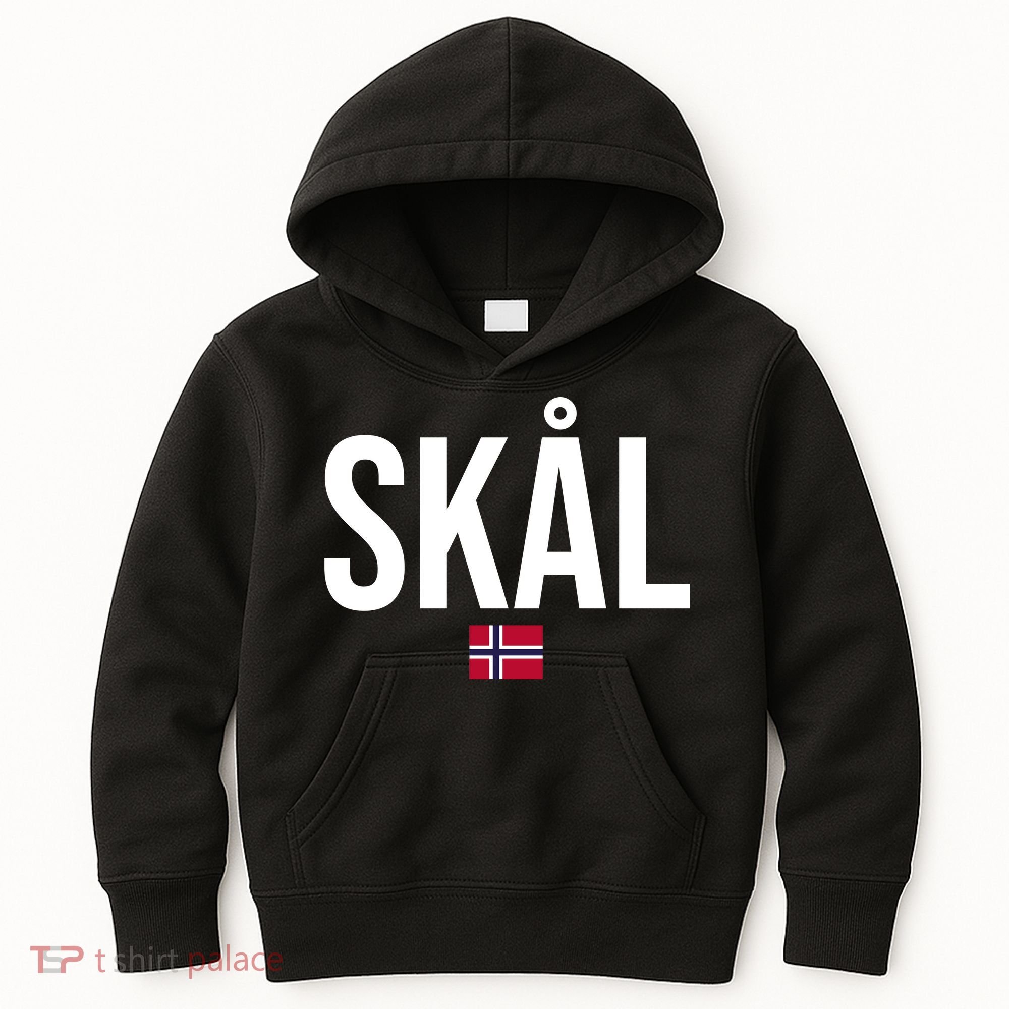 Skal Norwegian Phrase Saying Gift Cheers In Norway Kids Hoodie