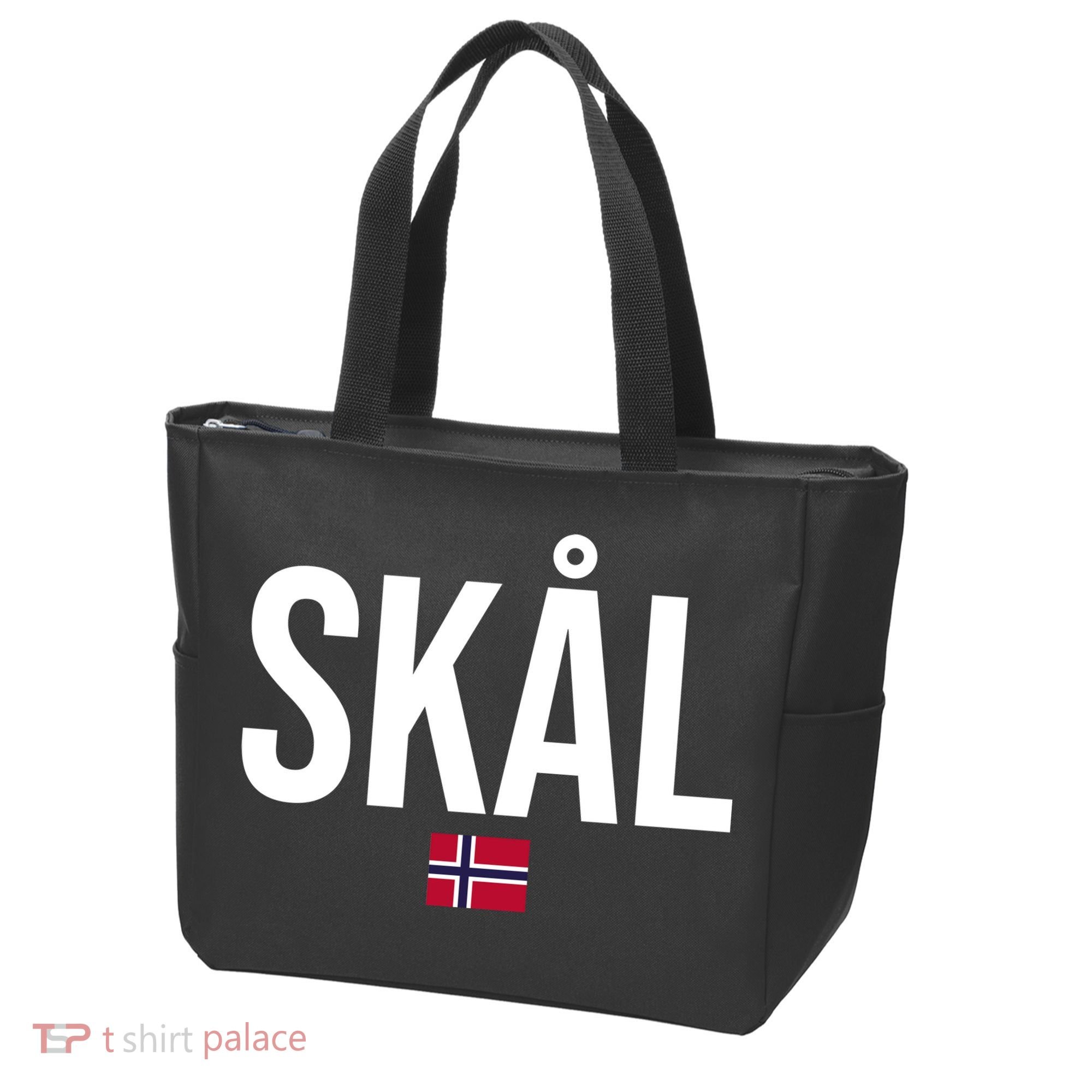 Skal Norwegian Phrase Saying Gift Cheers In Norway Tote Bag