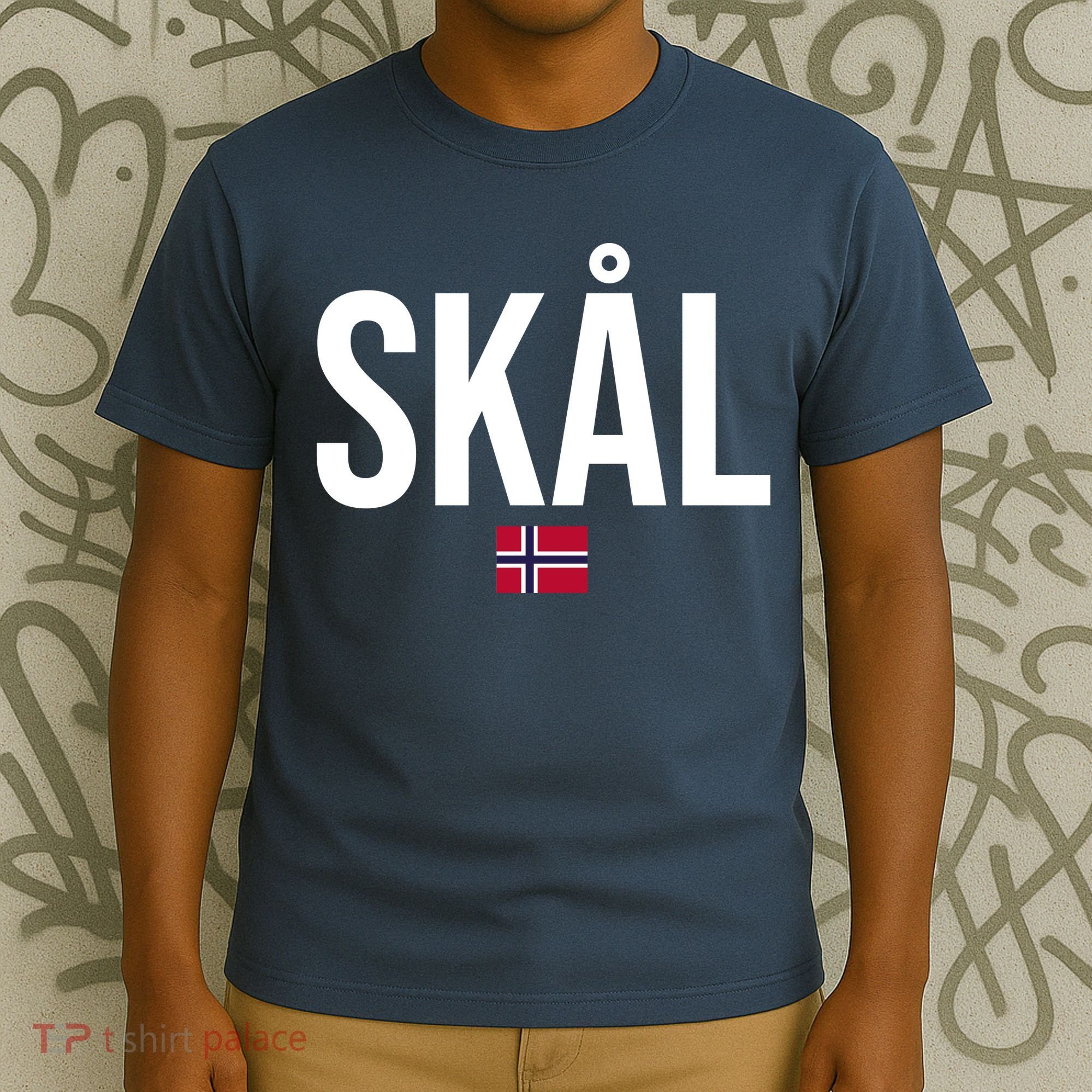 Skal Norwegian Phrase Saying Gift Cheers In Norway T-Shirt