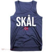 Skal Norwegian Phrase Saying Gift Cheers In Norway Tank Top thumb 0
