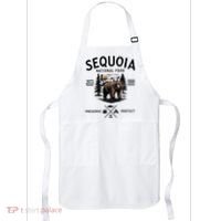 Sequoia National Park Grizzly Bear Camping California 1890 Apron thumb 0