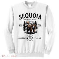 Sequoia National Park Grizzly Bear Camping California 1890 Sweatshirt thumb 0