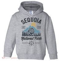 Sequoia National Park Novelty Hiking Camping Toddler Hoodie thumb 0
