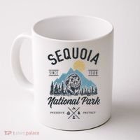 Sequoia National Park Novelty Hiking Camping Coffee Mug thumb 0