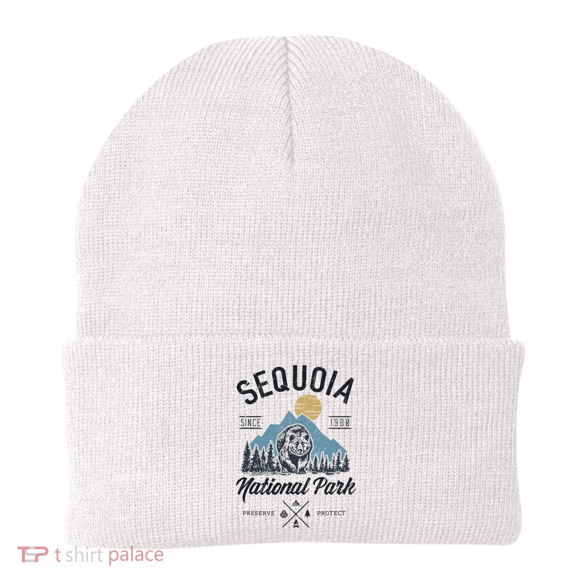 Sequoia National Park Novelty Hiking Camping Beanie