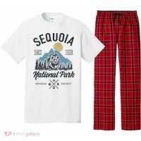 Sequoia National Park Novelty Hiking Camping Pajama Set thumb 0