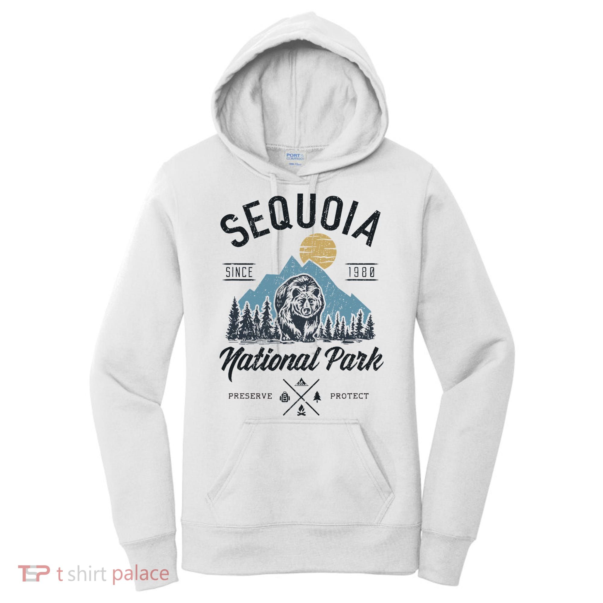 Sequoia National Park Novelty Hiking Camping Women's Hoodie