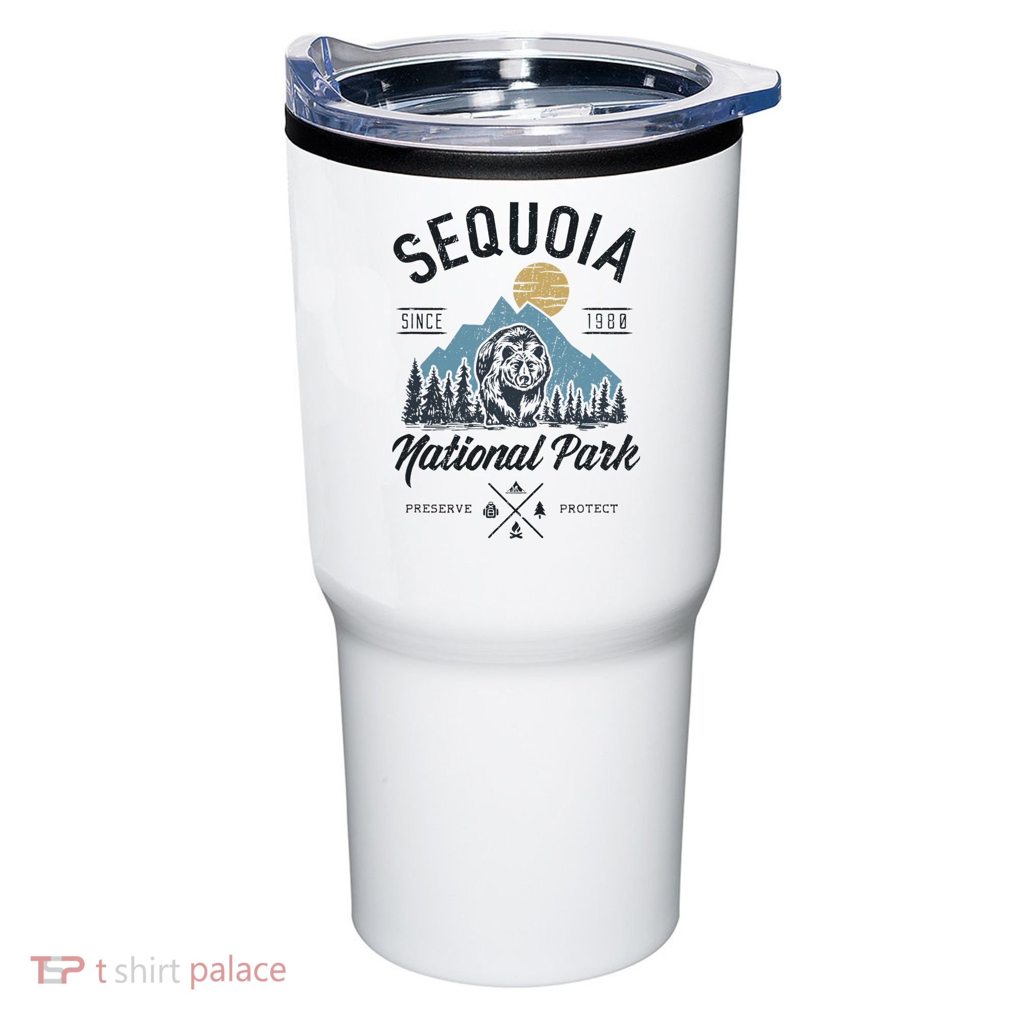 Sequoia National Park Novelty Hiking Camping Tumbler