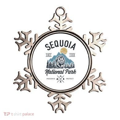 Sequoia National Park Novelty Hiking Camping Ornament